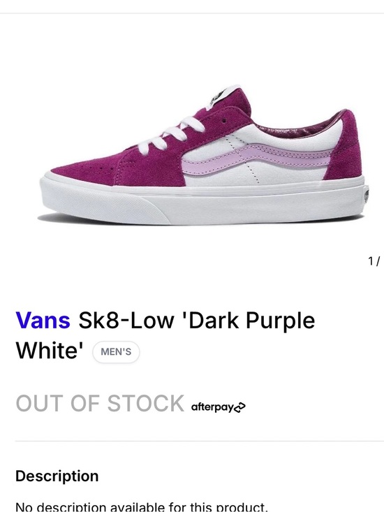 Vans Shoes - Vans Sk8-Low Dark Purple White Suede Sneakers Men 7 Women’s 8.5 Y2K Streetwear